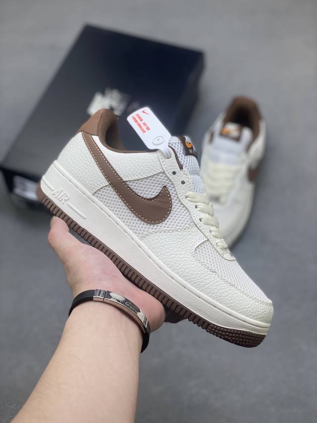 海外限量发售！公司级Nike Air Force 1 '07 Low 空军一号低帮 运动鞋 休闲鞋 折边针车 工艺难度大 原楦头原纸板 原装鞋盒 定制五金配件