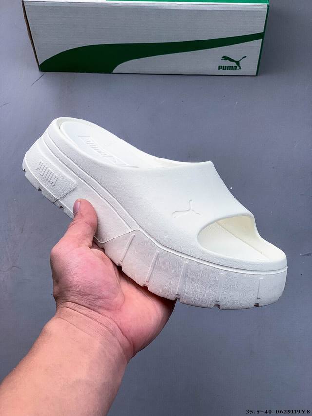 Puma彪马Mayze Stack Injex Wns厚底增高运动拖鞋 0629119Y8