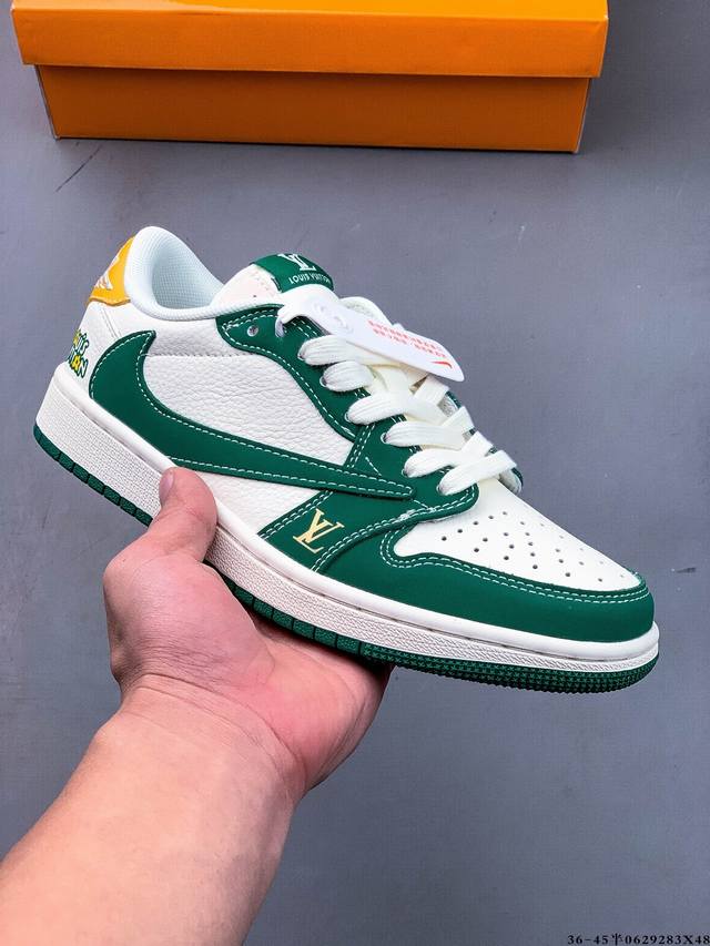 公司级头层！耐克Nike Air Jordan 1 Low Aj1乔1 低帮潮流缓运动休闲板鞋。Aj1 低帮拼接 完美版型真头层牛皮# 内置缓震气垫 原鞋开模