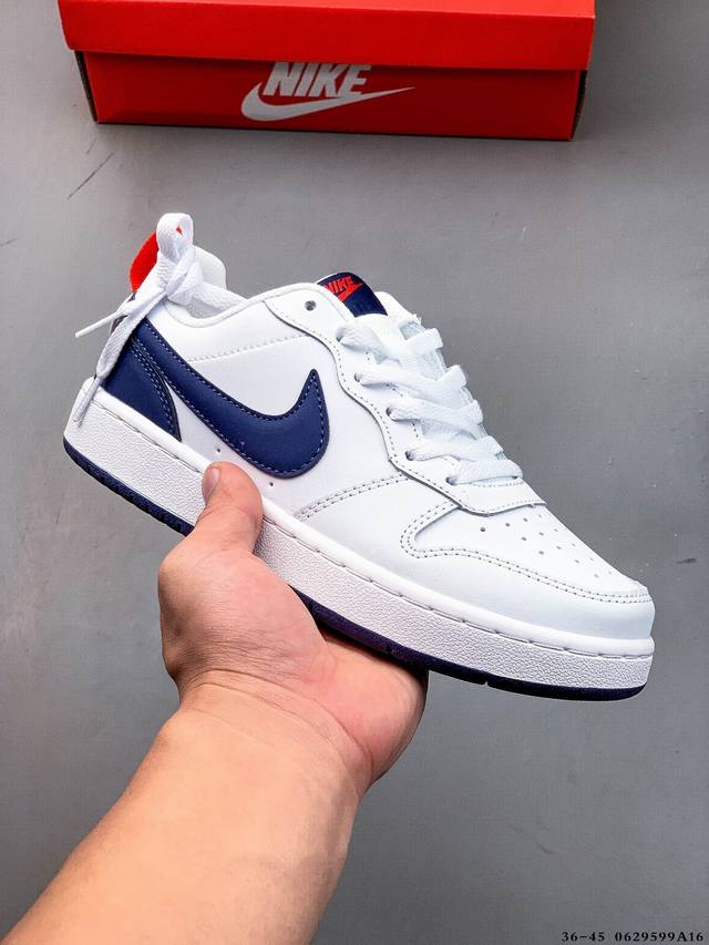 集图 耐克 Nike Court Borough Low 低帮百搭休闲运动鞋 0629599A16