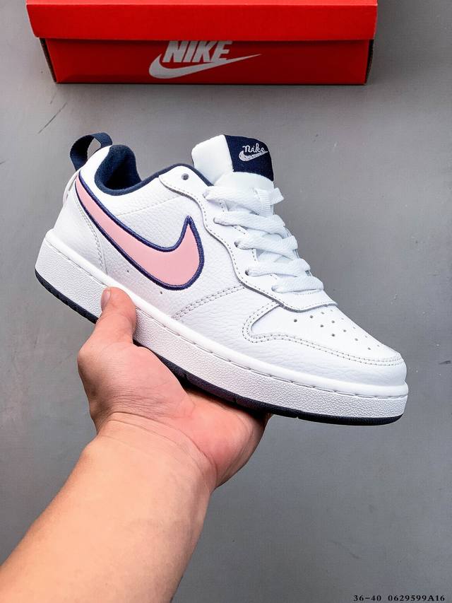 耐克 Nike Court Borough Low 低帮百搭休闲运动鞋 0629599A16
