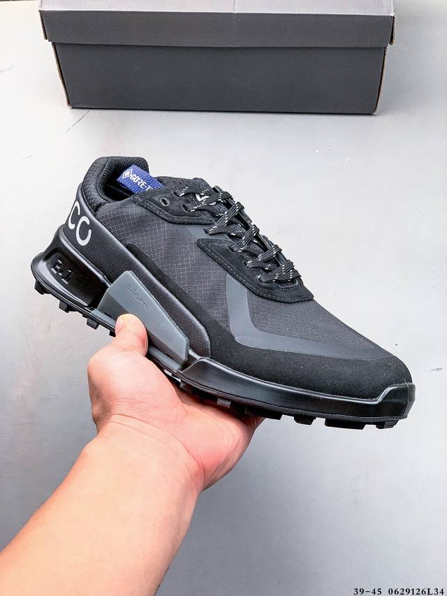 公司级！Ecco Men's Classic Lisbon Lace 爱步 街头趣闯系列系带休闲鞋 代工原单品质#轻盈发泡橡胶鞋底#欧索莱吸汗去臭脚垫 0629