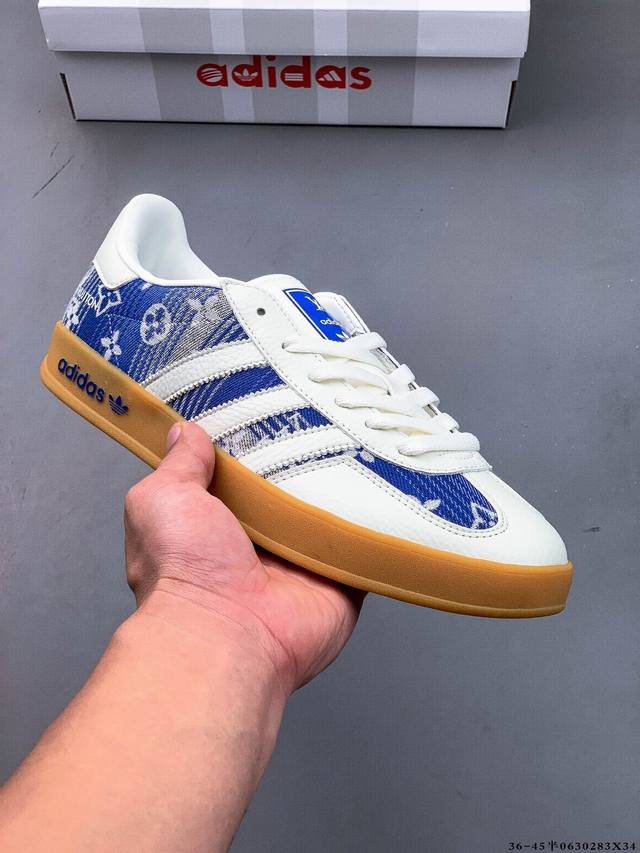 阿迪达斯Adidas Originals Gazelle德训鞋 防滑耐磨 低帮板鞋 男女同款 #独家原版原盒 原底原料 开模打造 #原厂织唛鞋标 高精密准度 #