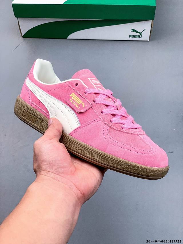 Puma彪马男女通用Palermo Og 标贴运动鞋 鞋款复刻，重温足球文化风潮！ 近日 Puma 将经典鞋款 Palermo 重新带回市场，让众多鞋迷和足球爱