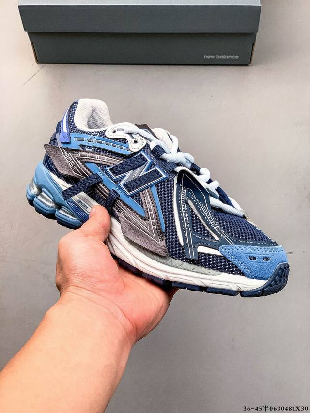 New Balance M1906Ri Nb宝藏老爹鞋款，复古元素叠加，质感超级棒，楦版型材料细节做工精细，货如实拍图 作为Nb最经典的档案鞋型之一，与 2一样