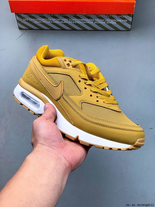 耐克Nike Air Max Classic Bw 经典拼接休闲运动跑步鞋 0630Qd22