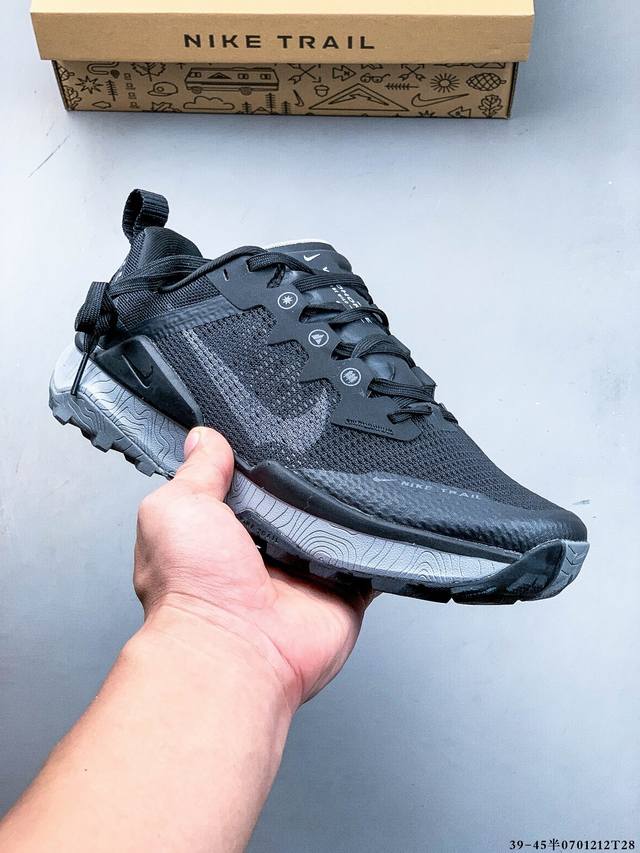 集图 耐克Nike React Wildhorse 8 代 抓地缓震舒适跑步鞋 耐磨轻便透气稳定运动鞋越野跑鞋登山鞋休闲运动鞋搭载 Zoom Terra 中底科