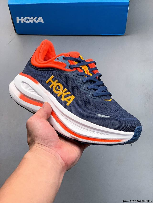Hoka One One Bondi 9 余文乐同款 新款缓震跑鞋 万众期待的Bondi系列终于迎来了更新，作为Hoka缓震跑鞋的杠把子，Bondi缓震性能非常