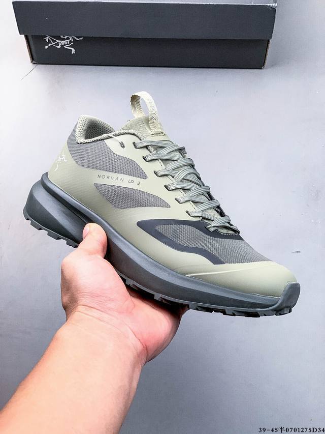 始祖鸟Arcteryx Norvana Ld 3 Gtx M 防水攀登徒步鞋 攀爬多功能运动鞋 0701275D34