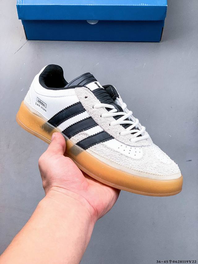 Adidas Gazelle Indoor Trainers Benito 羚羊内训系列低帮复古百搭休闲运动德训风板鞋 0628119Y22