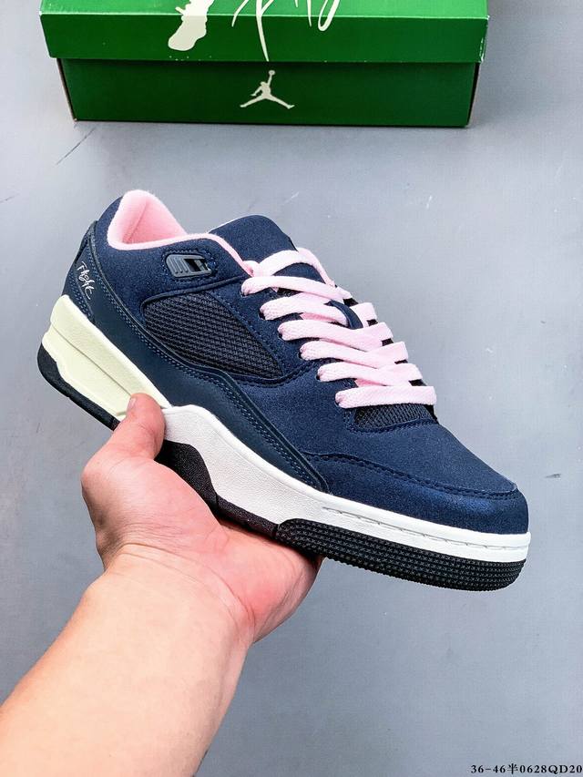 Jordan Flight Court Sp “Tela” 2025新款百搭滑板鞋 Jordan Brand 首度携手 Who Decides War 联合创始