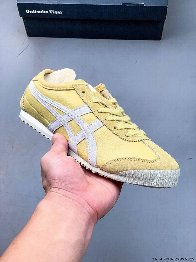 亚瑟士Asics Mexico 66 Slip-On 鬼塚虎系列经典帆布休闲鞋 0627996F19