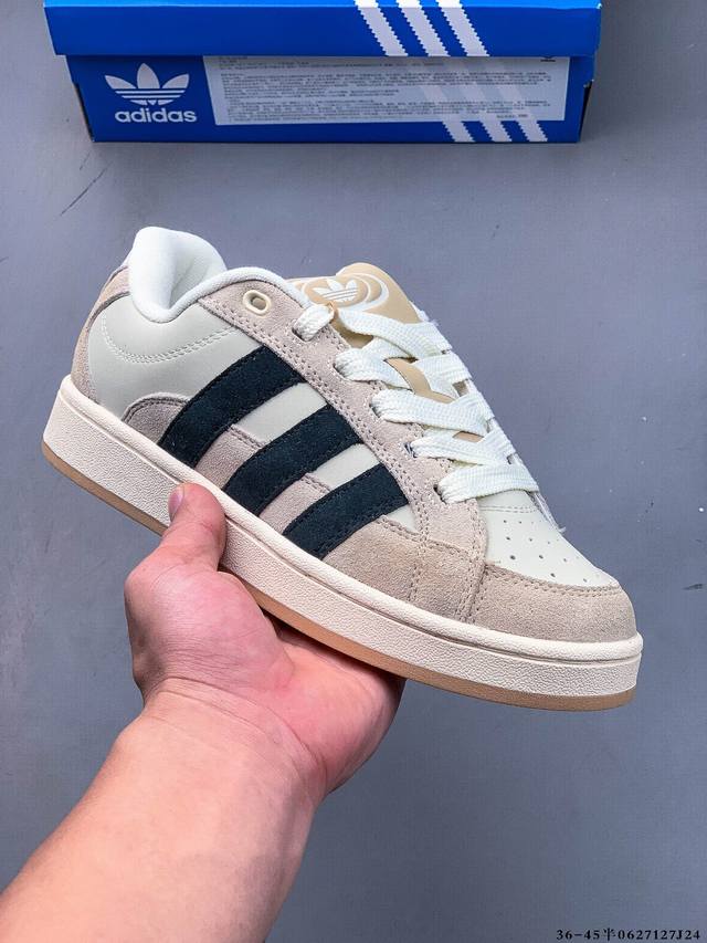 公司级 阿迪达斯 Adidas Originals Campus 00S Beta 舒适 防滑耐磨 低帮运动板鞋 男女款 学生党的Adidas｜复古绿野仙踪，低