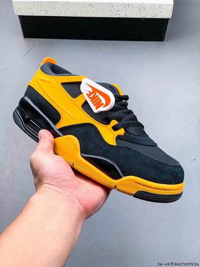 集图 Air Jordan Aj4 Rm 重制版低帮复古篮球鞋 实拍首发 采用了低帮的设计 并保留了众多Aj4的经典元素 鞋身以皮革 麂皮材质拼接打造 Aj4经