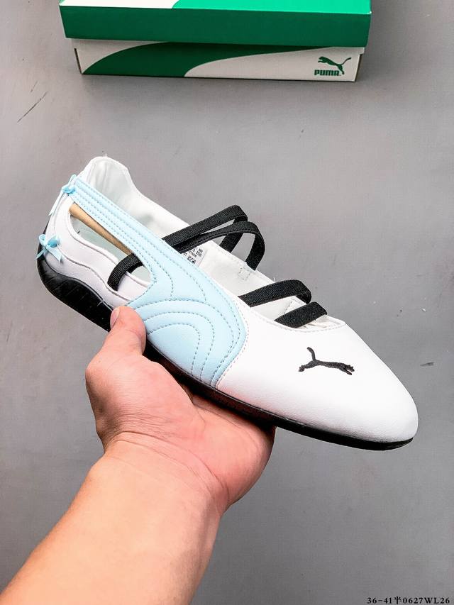 Puma Speedcat The Open Yy彪马 防滑耐磨时尚运动休闲鞋 支持侧踏时的踏步工作 即使在健身房等使用环境中也能确保透气性 像吸盘一样的设计是