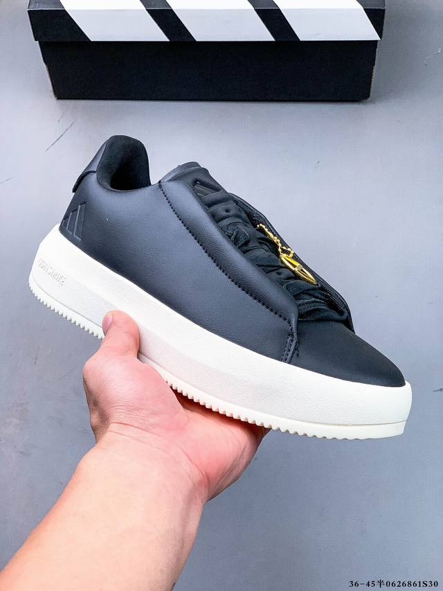 公司级！阿迪达斯Adidas 2025春季新款Acesmash厚底增高防滑运动休闲鞋 0626861S30