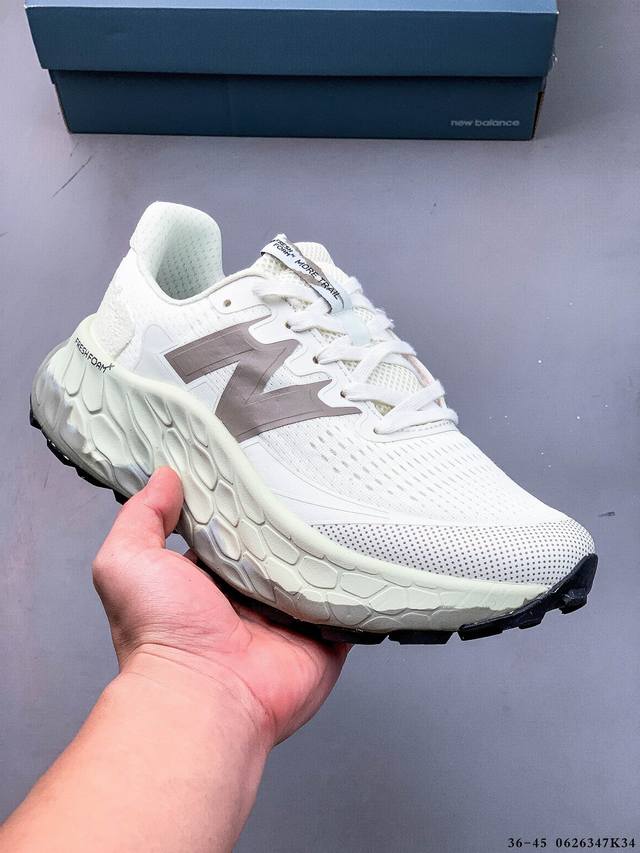 公司级！New Balance Fresh Foam More Trail Nb复古低帮透气轻便跑步鞋 0626347K34