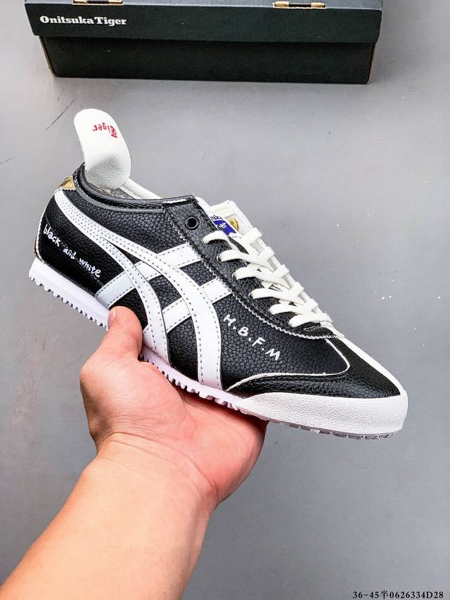 Asics 亚瑟士 Onitsuka Tiger 鬼冢虎 阿斯克斯 皮面原装四联吊牌 中底纸板钢印 日系轻便运动休闲鞋 0626334D28