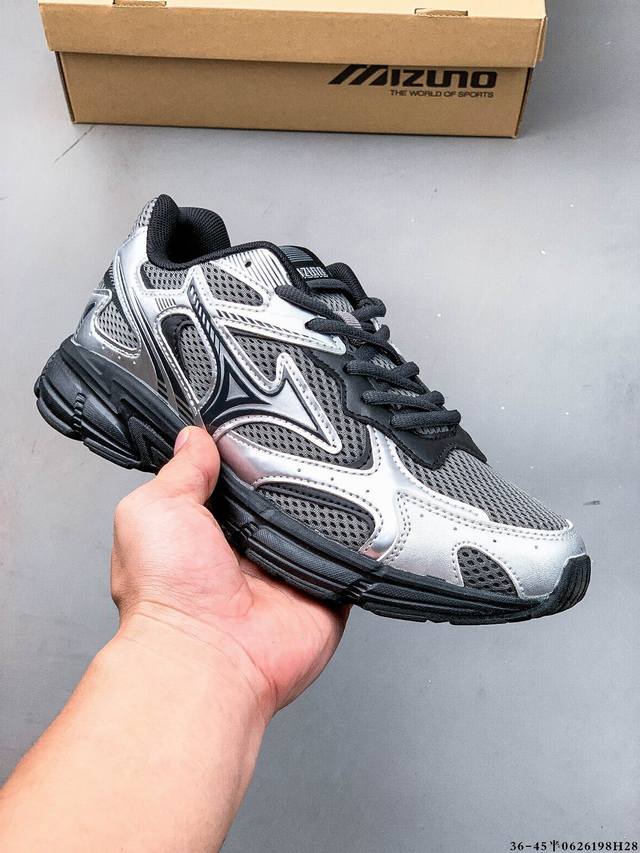 集图 公司级！美津浓Mizuno Speed 2K 新款复古老爹鞋透气缓震跑鞋 0626198H28