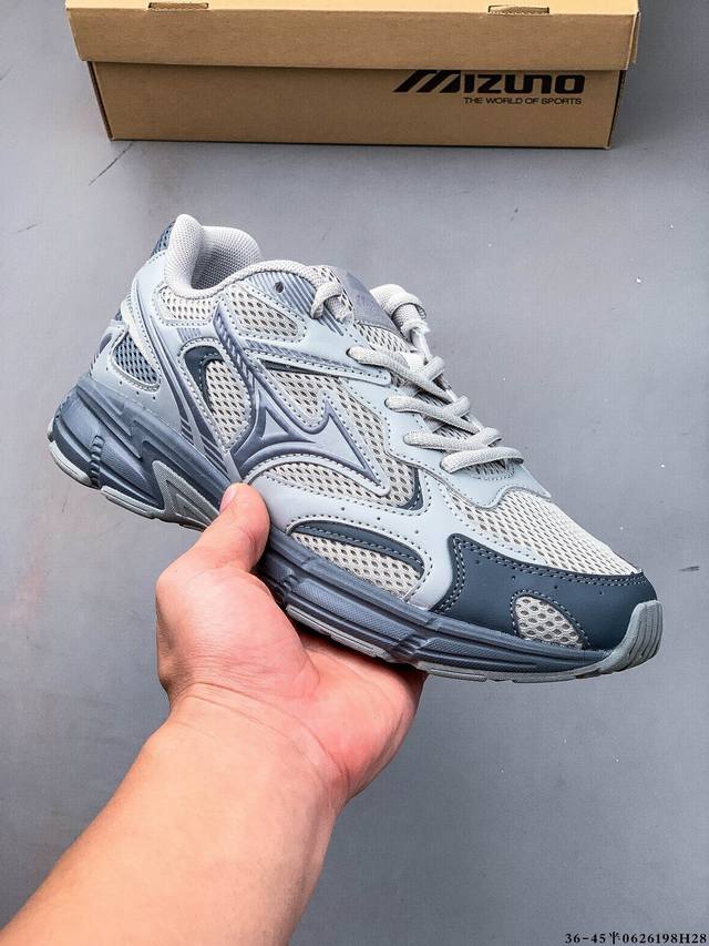 公司级！美津浓Mizuno Speed 2K 新款复古老爹鞋透气缓震跑鞋 0626198H28