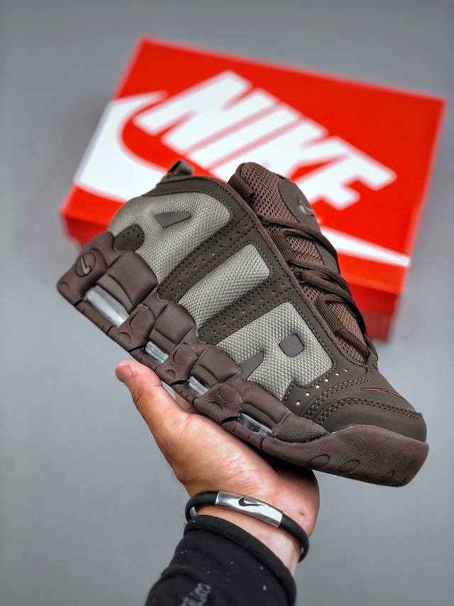 Nike Air More Uptempo Low 皮蓬初代系列 经典高街百搭休闲运动文化篮球鞋美国队配色货号:Fz3055 003尺码：36-45