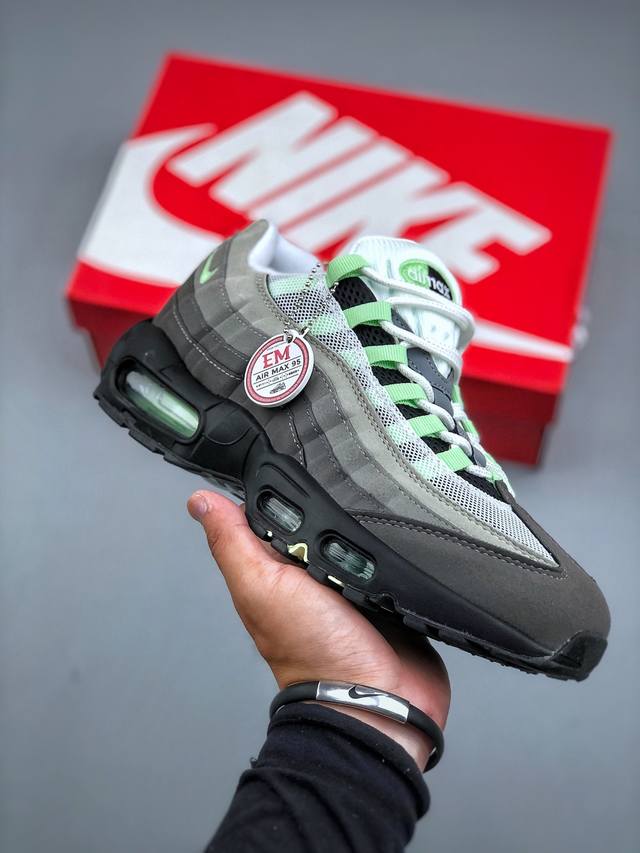 纯原 Nk Air Max 95 联名复古舒适气垫运动鞋 Cd7495 101 全部配色 原鞋开发生产 高度还原 一眼Zp既视感 尺码：36-47 半