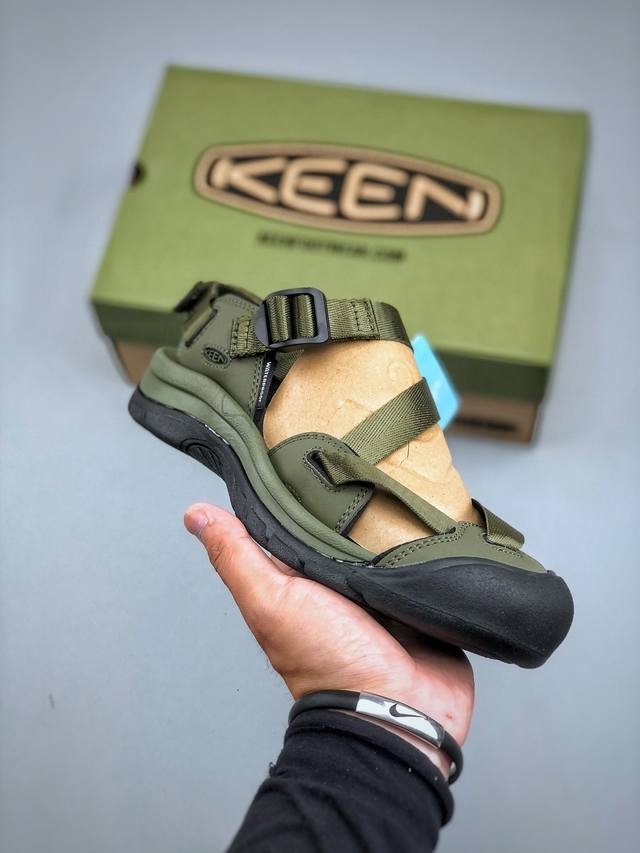 原厂订单正品 美国人气户外休闲鞋品牌 科恩Keen Zerraport 速干平底户外凉鞋 编织弹力溯溪涉水鞋 尺码: 35 36 37 38 39 40 41