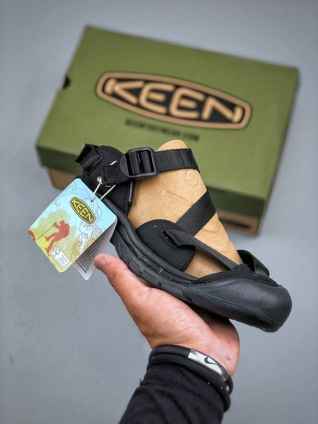原厂订单正品 美国人气户外休闲鞋品牌 科恩Keen Zerraport 速干平底户外凉鞋 编织弹力溯溪涉水鞋 尺码: 35 36 37 38 39 40 41