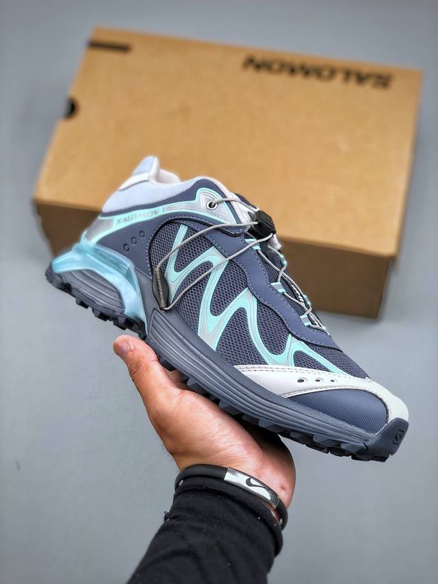 Salomon Xt-Whisper Wh101 萨洛蒙户外越野跑鞋 鞋面采用Sensifit贴合技术 全方位贴合包裹脚型 鞋跟部鞋底牵引设计 提供强大的抓地性