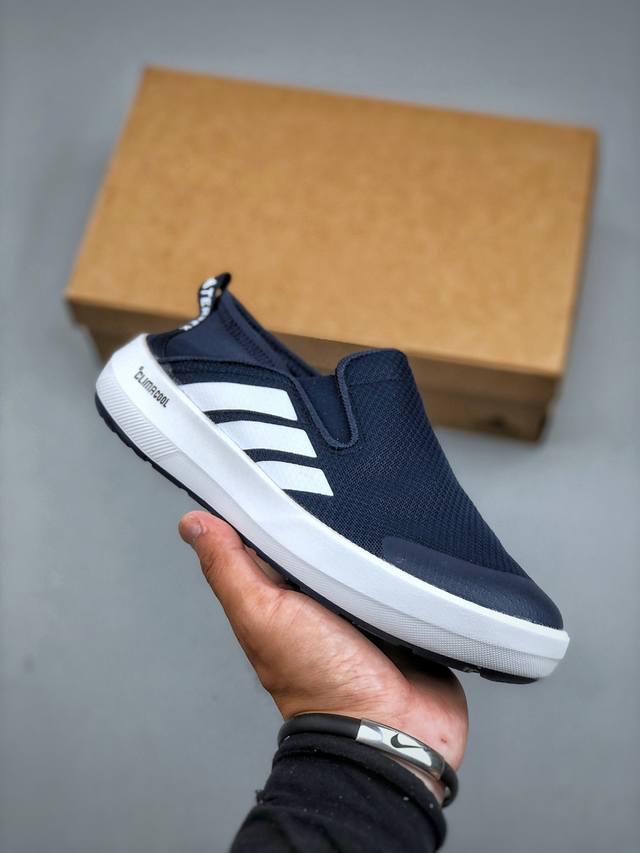 Adidas Terrex Boat 舒适百搭 耐磨防滑 低帮 生活休闲鞋 货号：Ji3503 尺码：36-45