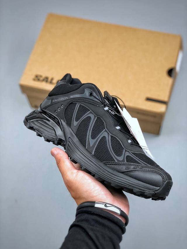 Salomon萨洛蒙 Xt-Whisper 时尚 舒适減震防滑耐磨 低帮跑步鞋鞋面采用Sensifit贴合技术 全方位贴合包裹脚型 鞋跟部鞋底牵引设计 提供强大