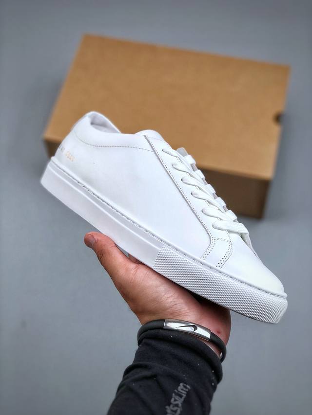 Common Projects 扁头小白鞋 经典小白鞋 为了此款鞋子做到极致 已经报废几双原鞋 力争做好1.1 独家磨具 进口皮料 还原度最高 可提供原版对比