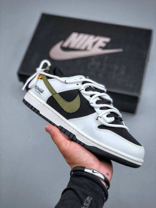 Nike Dunk Low Retro ‘Diy高端定制’耐克 低帮休闲运动板鞋原装头层材料 用料绝不含糊 独家版型蒸餾加工帶來的是更好的视觉和脚感体验 清洁度