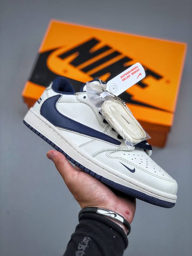 Travis Scott X Fragment Design X Jordan Air Jordan 1 Low Og Sp “Sup联名” 多方联名合作融合了