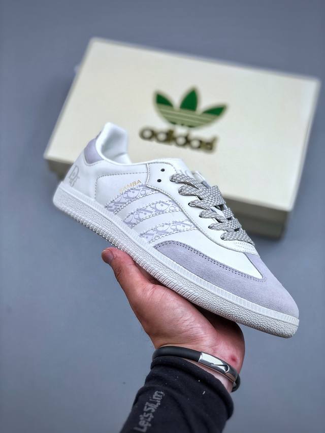Adidas Samba Og 德训鞋 高端定制桑巴系列 大厂纯原品质出货 超高清洁度 细节完美 舒适百搭 低帮休闲板鞋 货号：Gj75808 尺码：36-45