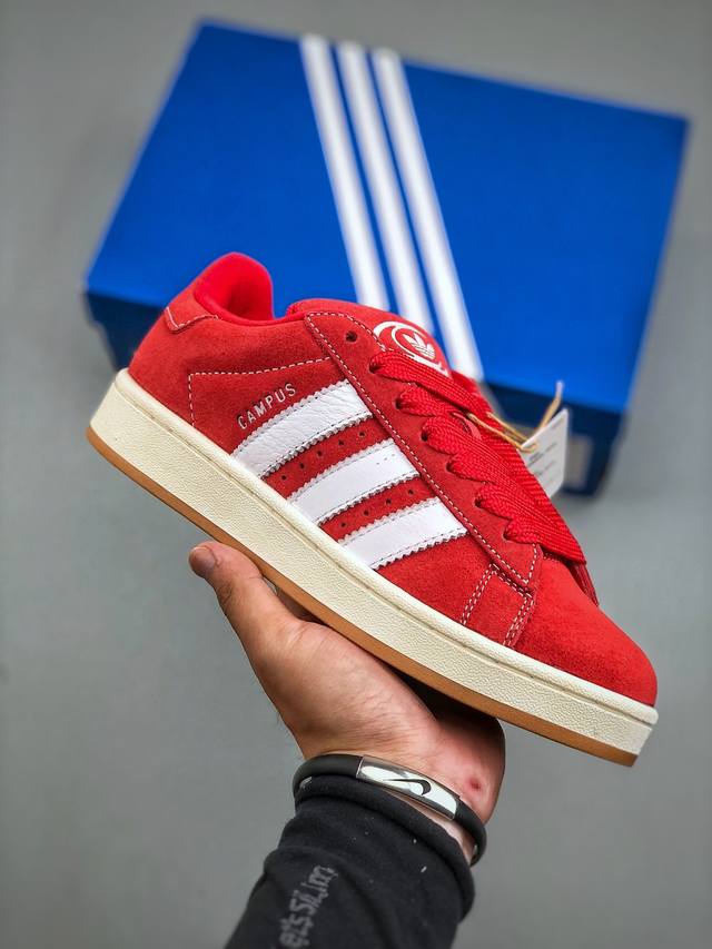 Adidas Originals Campus 00S系列 阿迪达斯 面包风经典复古低帮百搭休闲运动板鞋货号:H03474 尺码:36 36.5 37 38 3