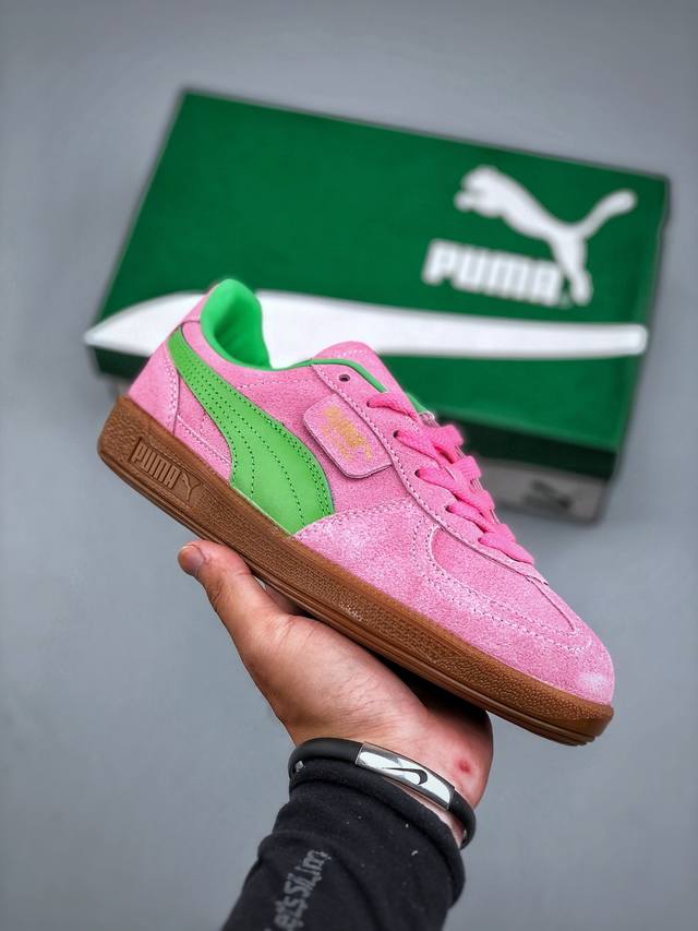 Puma Palermo Vintage复古单品彪马 防滑耐磨低帮德训板鞋货号:397760-01 尺码：36-40 半