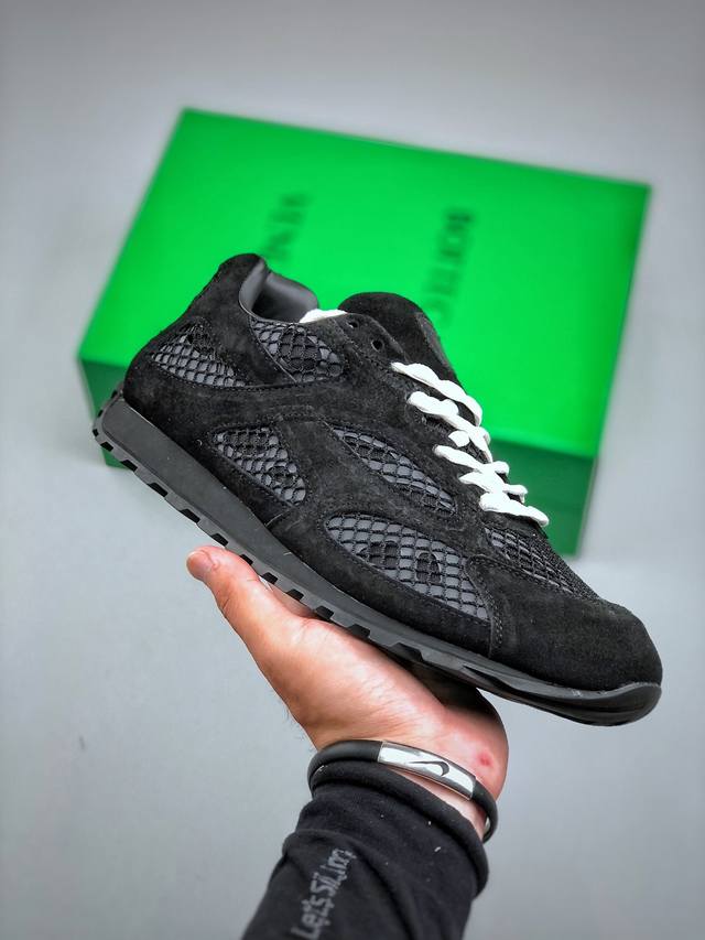 意大利奢侈品牌-宝缇嘉 葆蝶家-Bottega Veneta Orbit Lace-Up Runner Bv葆蝶家时尚休闲王一博同款老爹鞋运动鞋＃Max 广货纯