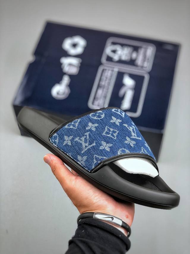 Louis Vuitton 2025专柜 春夏新款 最高限定 专柜上新 Lv情侣厚底拖鞋 明星同款 网红博主推荐 ◆ 原版开模 代购版本 ◆ Lv 原版3D打印