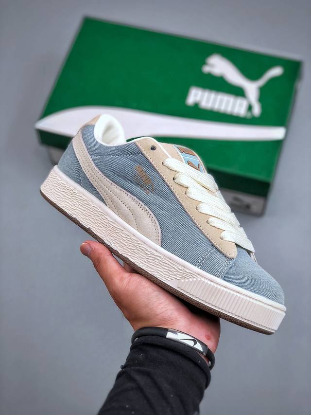 Puma Suede Xl复古单品彪马 防滑耐磨低帮德训板鞋 货号：399271 01 尺码：36-45 半