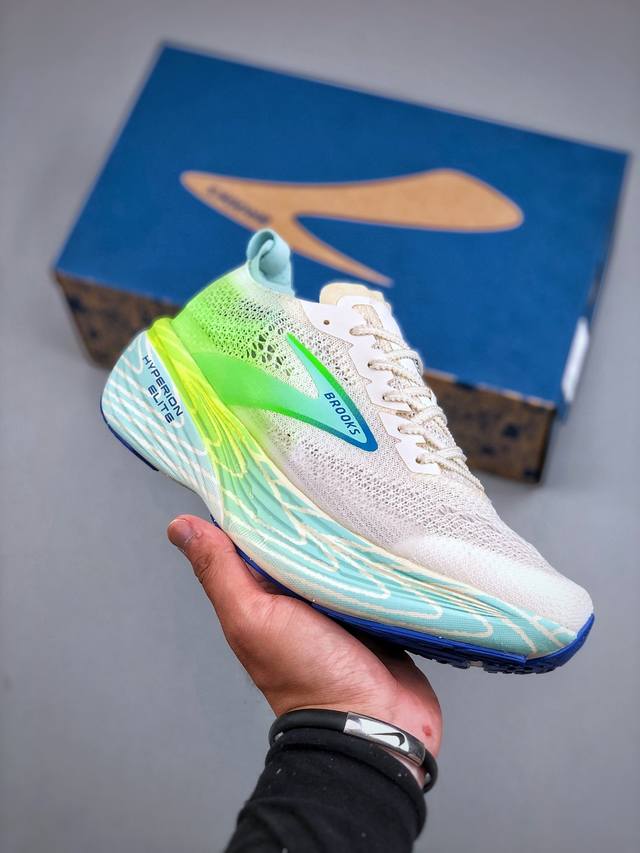Brooks Hyperion Elite 4 Pb 布鲁克斯龙卷风4 休闲透气缓震运动鞋 货号：100053 1D 134 尺码：36-45 半