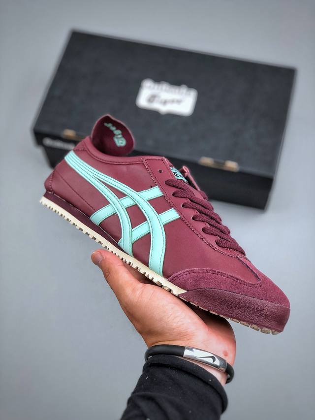 鬼塚虎 Onitsuka Tiger Mexico 66 复古经典百搭一脚蹬休闲运动鞋 货号：1183C102 -500 尺码：36-45 半