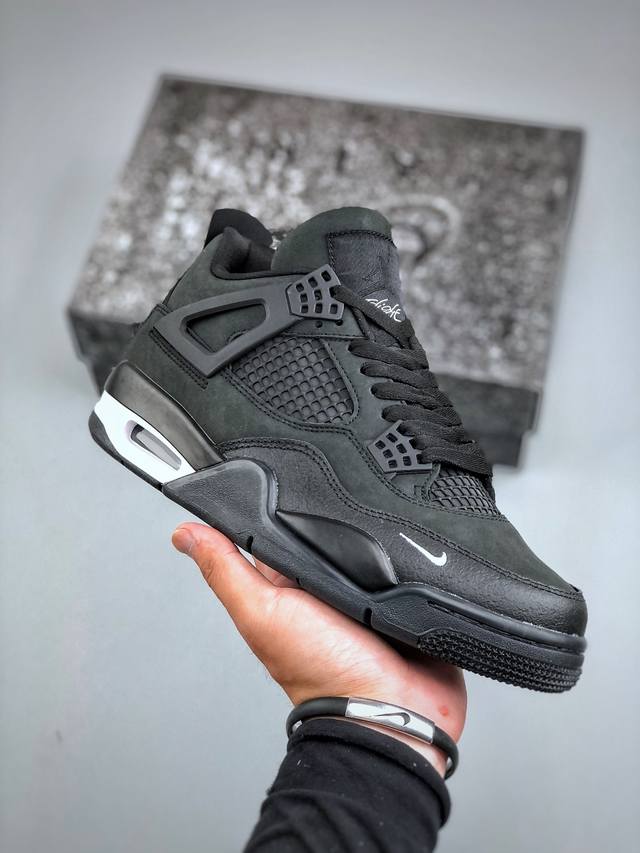 Nigel Sylvester X Air Jordan 4 Og Brick By Brick Bike 黑魂 黑砖 Aj4 乔丹4代 纽约黑钻 乔丹篮球鞋系