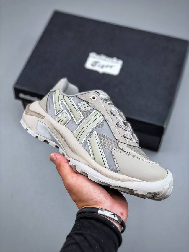 Onitsuka Tigtrail Rs 鬼塚虎休闲运动鞋 1183C38 20 #系带 免系带两用穿法！高密度双层组合中底板，根据楦头形状预定型，完美贴合脚弓