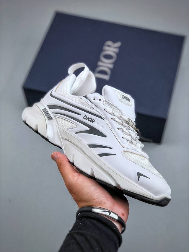 Dior B44 Blade 迪奥低帮休闲跑步鞋 织物材质运动鞋 尺码：36-45