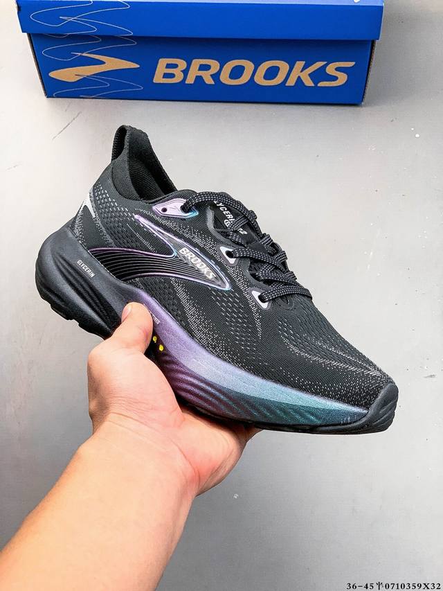 公司级！Brooks布鲁克斯Glycerin甘油22跑鞋男子缓震马拉松氮气慢跑鞋 0710359X32