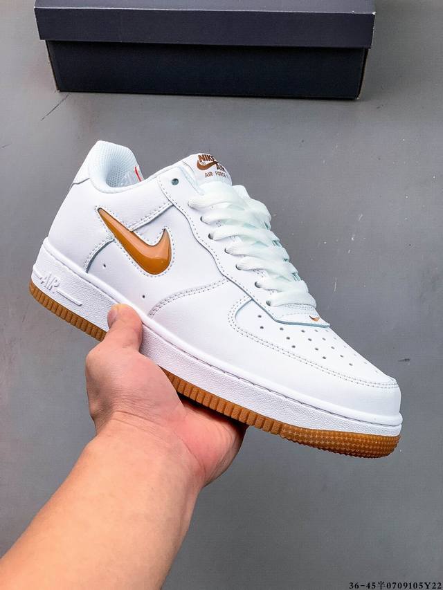 二层真标！耐克Nike Air Force 1 Low 空军一号低帮经典百搭休闲板鞋 0709105Y22
