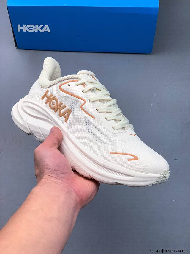 公司级！新款 Hoka One One Clifton 10 克利夫顿10代 休闲跑步鞋轻量缓震运动鞋 0708174H26