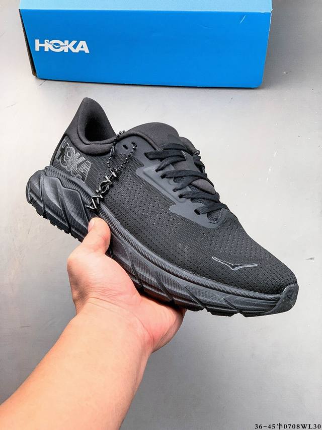 公司级！Hoka One One M Arahi 7 时尚舒适 织物减震防滑支撑低帮 越野跑步鞋 0708Wl30