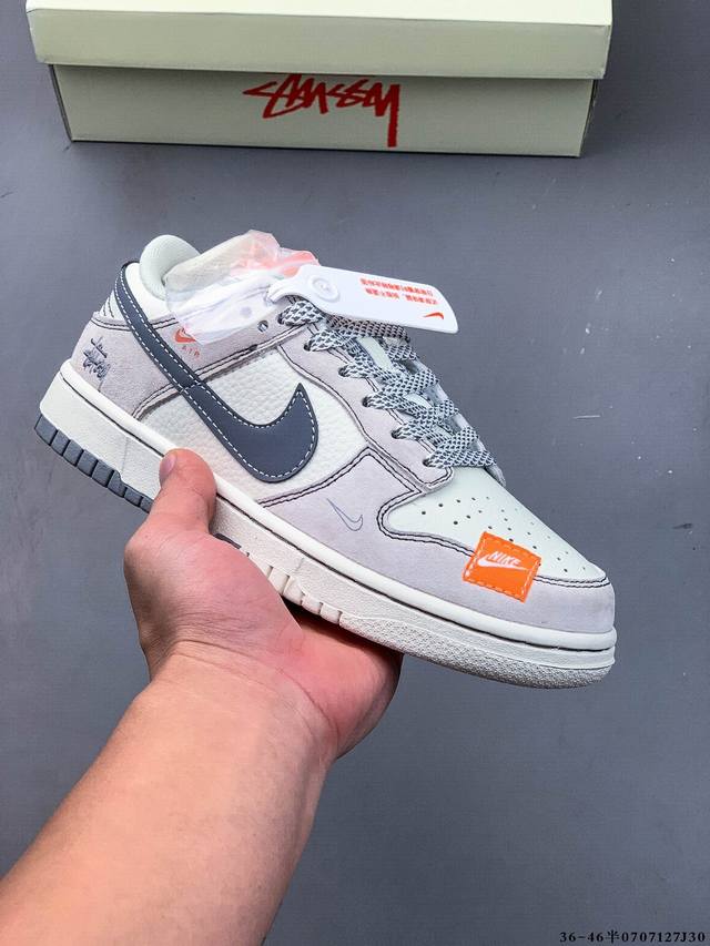 集图 Nike Dunk Sb Low耐克 低帮滑板鞋 纯原生产线！头层带芯片！打造市面Dunk Sb系列标杆！ 全套原厂纸板，原楦头，唯一越南进口贝利皮！一切